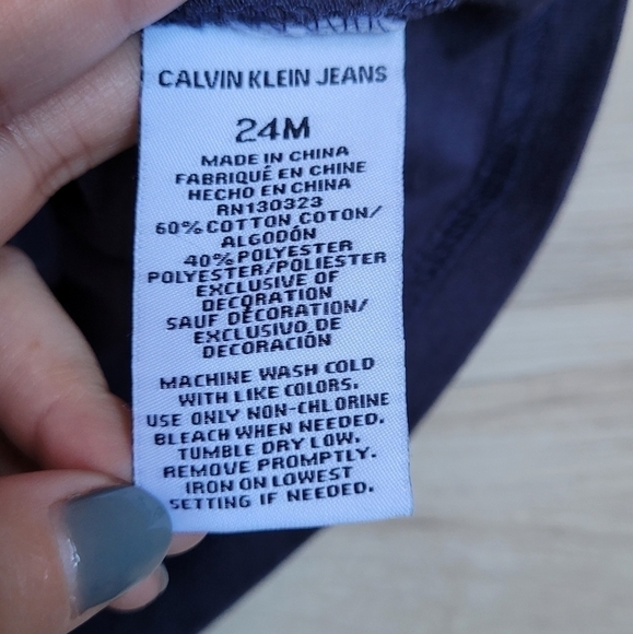 Vintage Calvin Klein Jeans Tank top 24 months - Picture 4 of 6